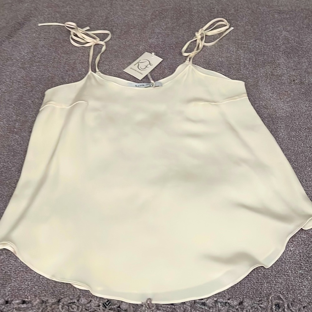 Katie Fong NWT Resort Collection T030 Waverly Tank M